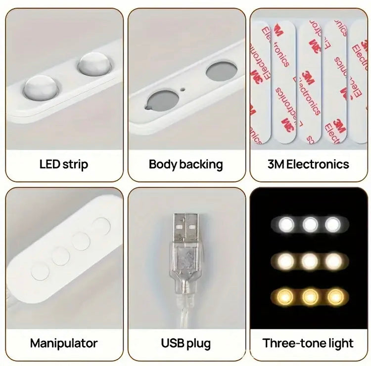 30 LEDs Vanity Lights with three Modes of Light