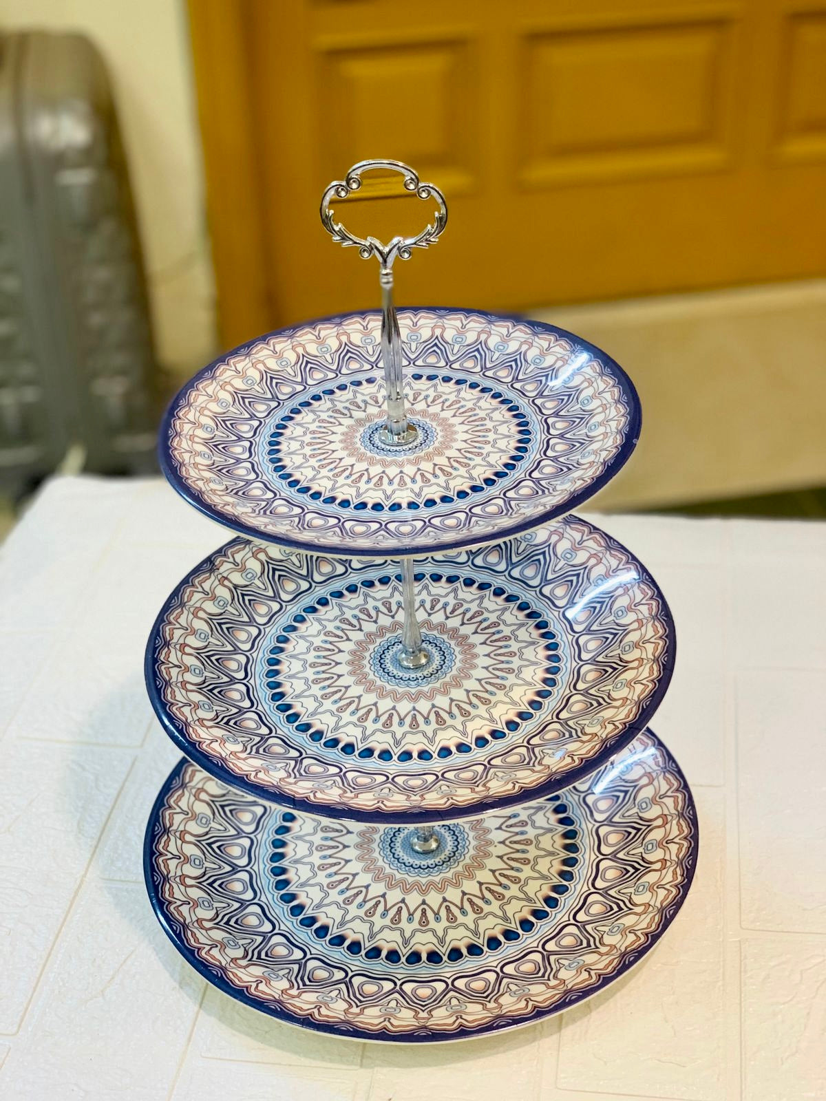 3 Tier Melamine Dessert Stand Perfect for Household Decor