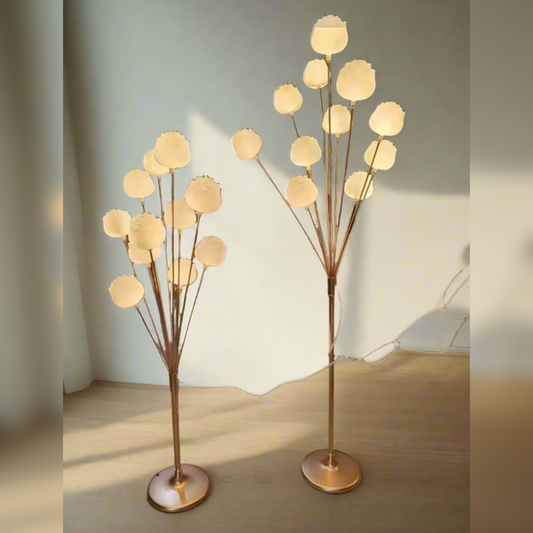 Led Flower Corner Floor Lamp For Home Decor