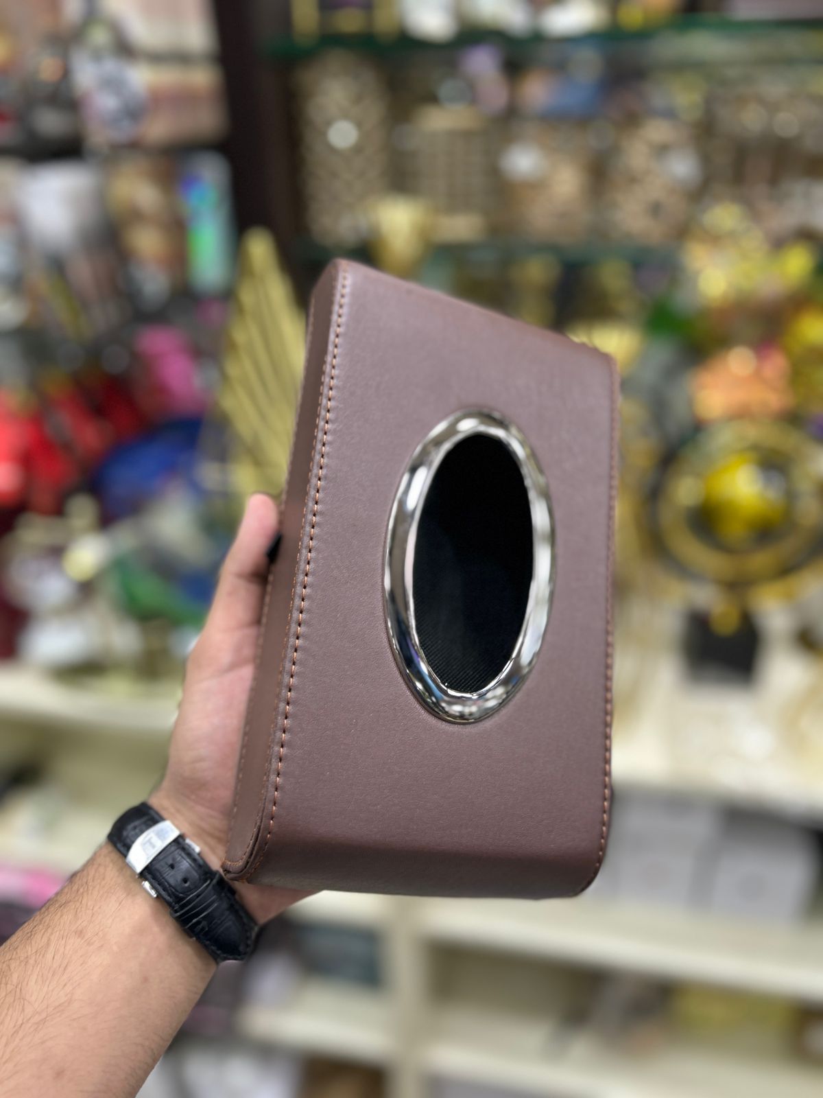 PU Leather Tissue Box