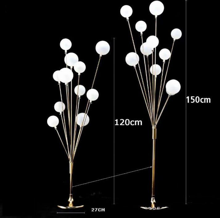 Led Corner Ball Floor Lamp for Home Decoration