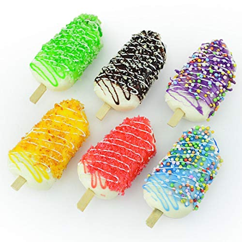 2 Pcs Set of Popsicle Shape Fridge Magnets