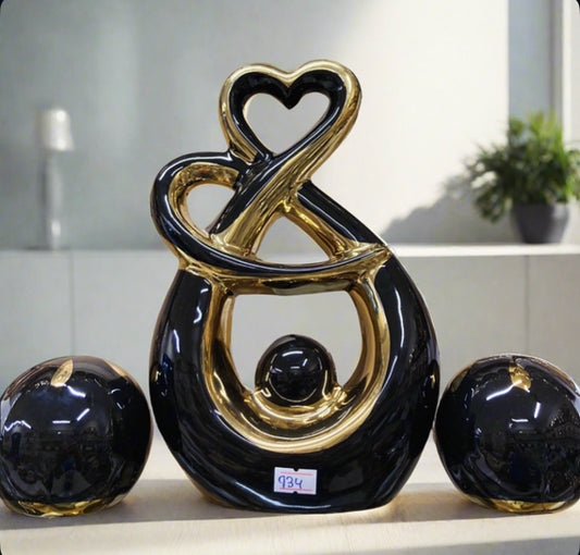 3 Pcs Showpieces Set for Home Decoration