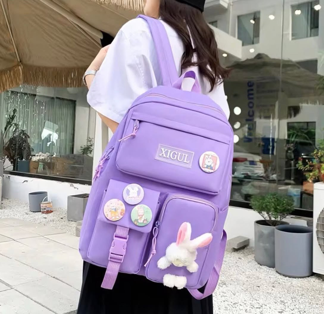 4 Pcs Imported Bag Pack Set