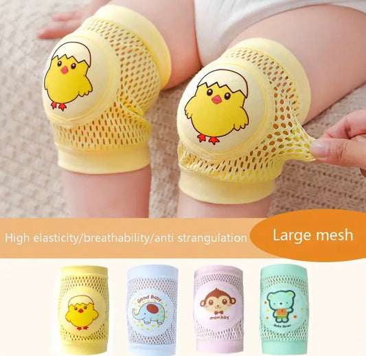 Soft & Breathable Foam Padded Knee Pads for Crawling Baby