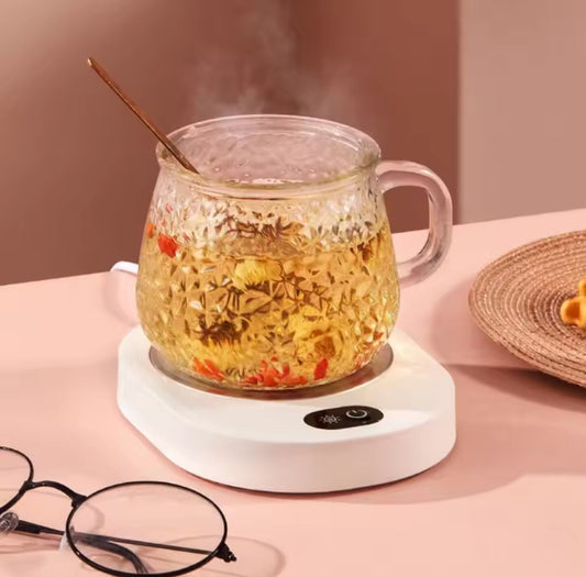 Oval Shape Cup Warmer for Coffee Milk Water Heating Pad