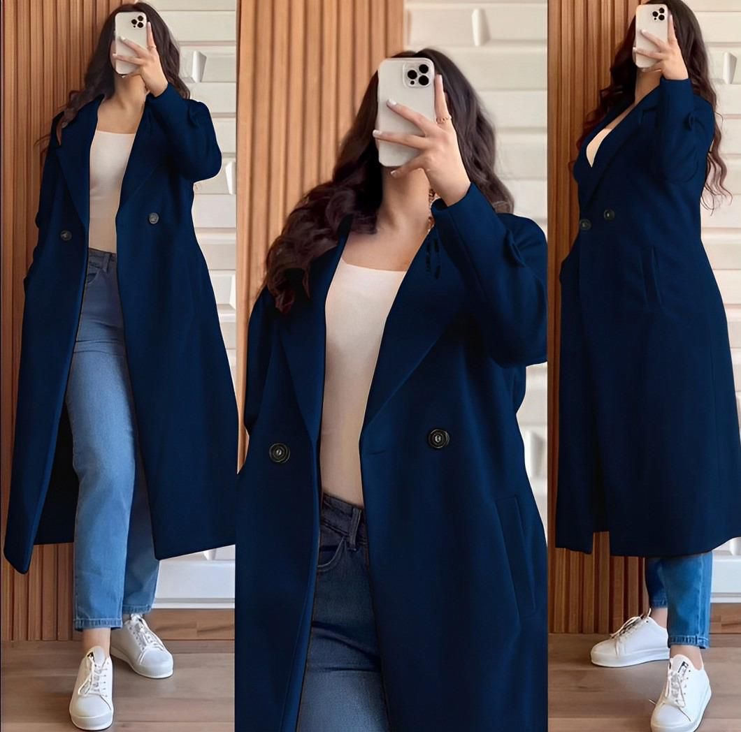 Winters Warm Fleece Long Coat for Women