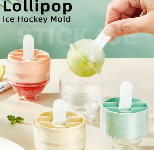 4 Pcs Set of Ice Lolly Moulds