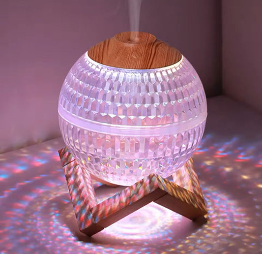 LED Crystal Ball Humidifier Diffuser