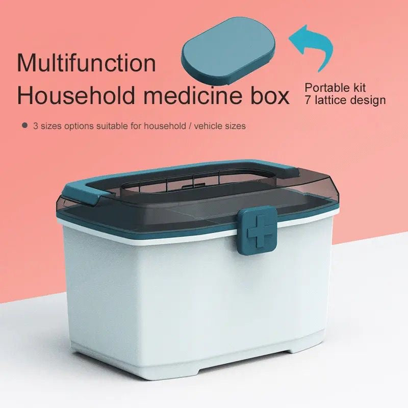 Double Layer Medicine Box