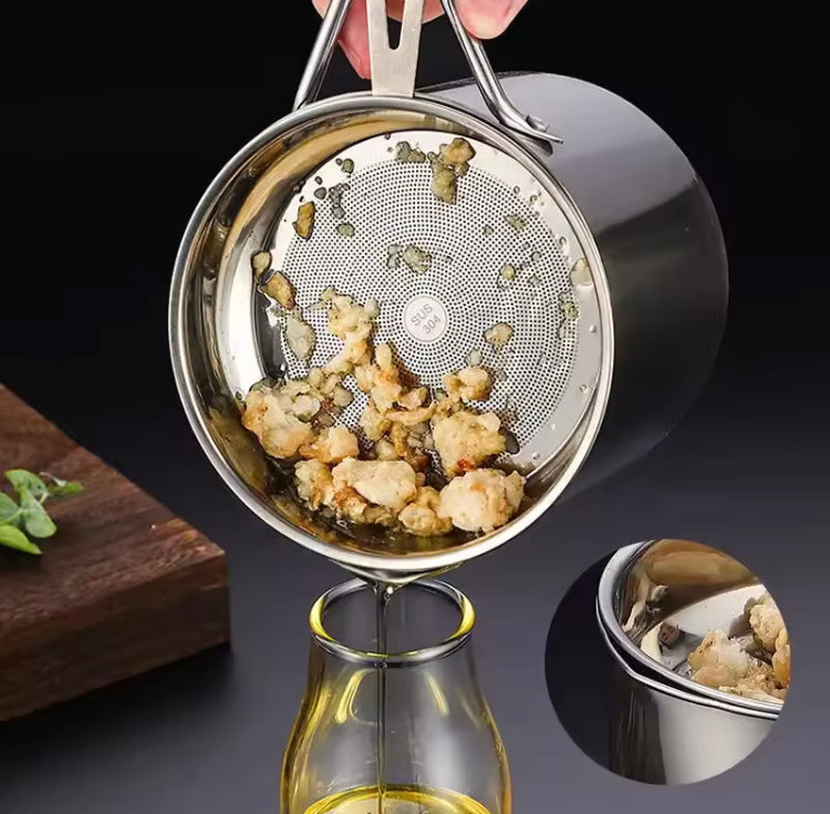 1.3 Litre Stainless Steel Oil Filter Pot