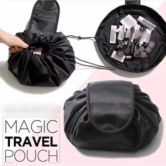 Drawstring Women Portable Travel Cosmetics Makeup Bag