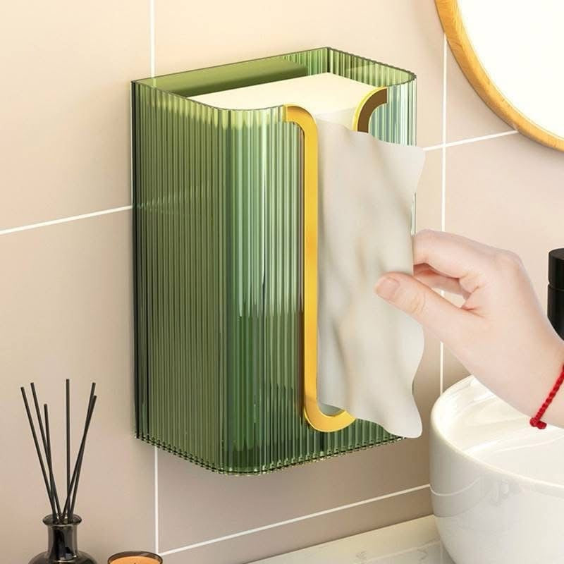 Wall Mounted Acrylic Tissue Box