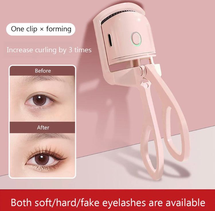 Portable Rechargeable Electric Heated Eyelashes Curler