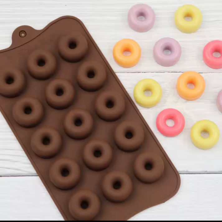 Donut Shape Silicone Mould Tray