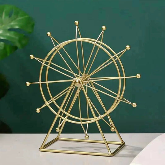 Rotatable Metal Ferris wheel for Decoration
