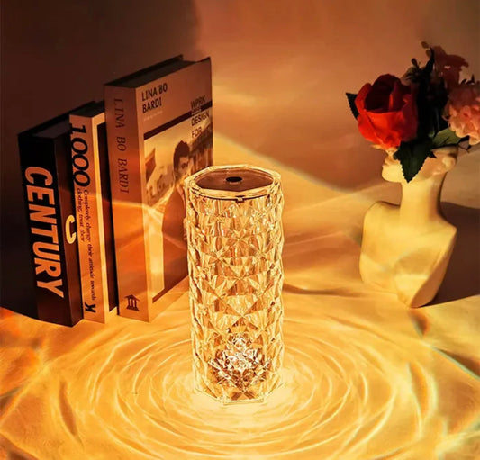 LED Diamond Touch Lamp with 3 Modes of Lights