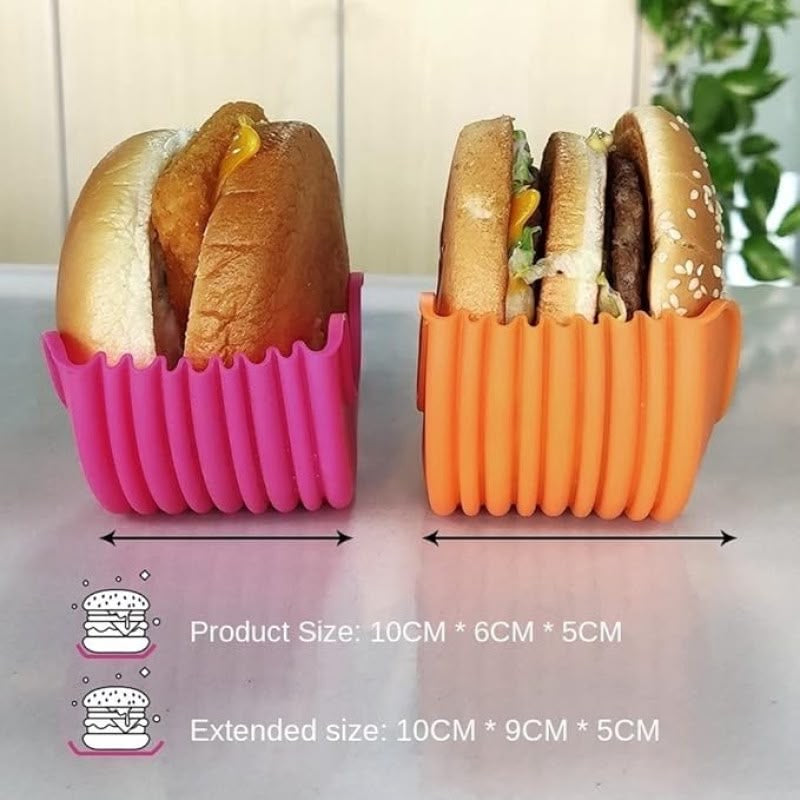 New Silicone Burger Holder