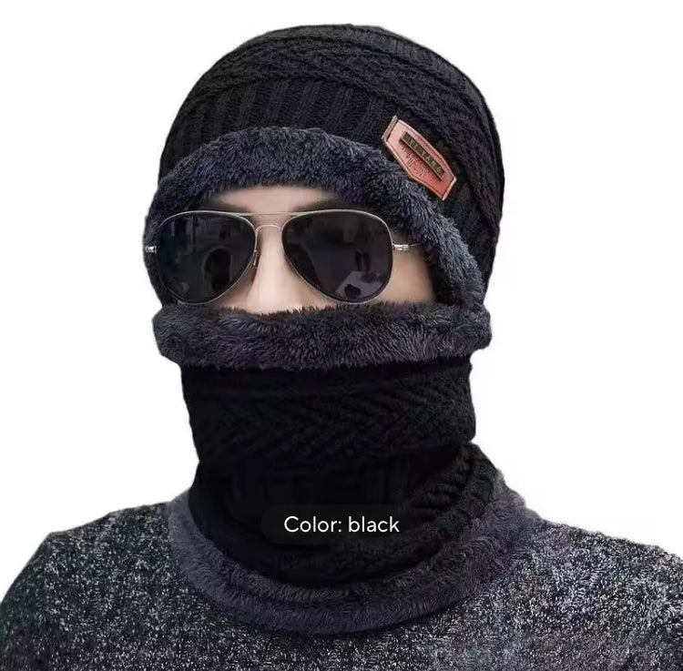 Warm Thickened Beanie Cap for Winters