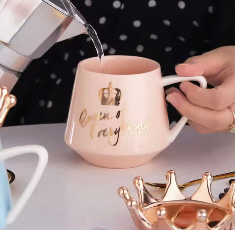 300ml Nordiac Crown Queen of Everything Ceramic Mug