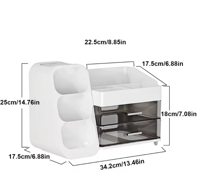 Makeup Cosmetics Organizer with Drawer for Vanity