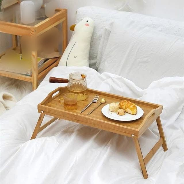 Wooden Foldable Laptop Study Table