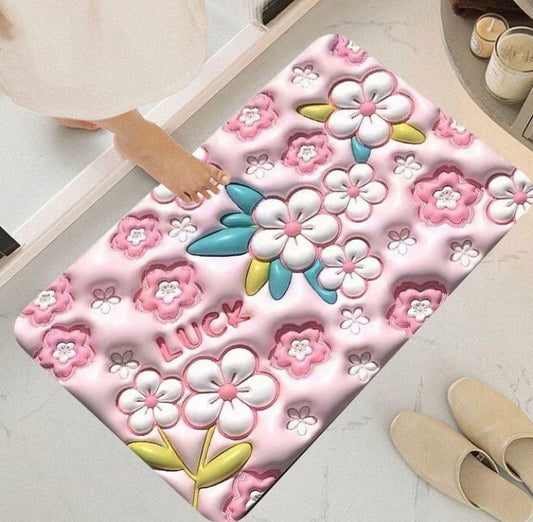 3D Super Absorbent Anti-Slip Home Bathroom Matt