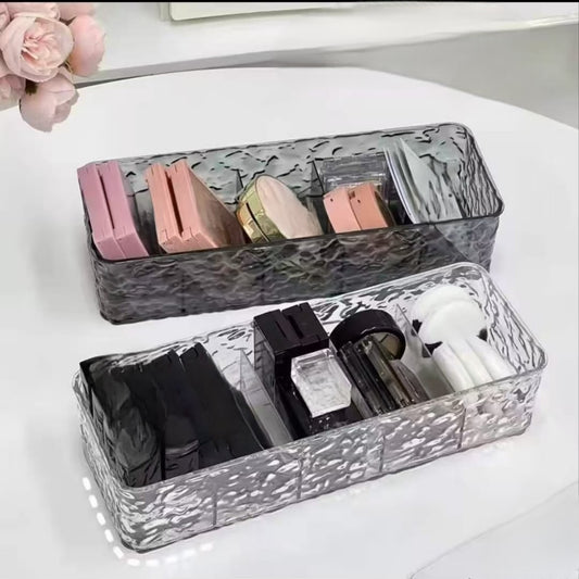 5 Compartments Acrylic Multipurpose Drawer Storage Organizer