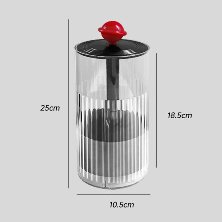 Push Automatic Lifting up Brushes Holder with Lid