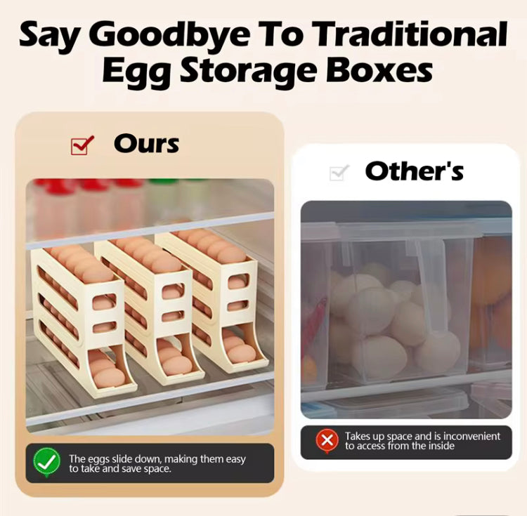 Automatic Scrolling Eggs Storage Holder