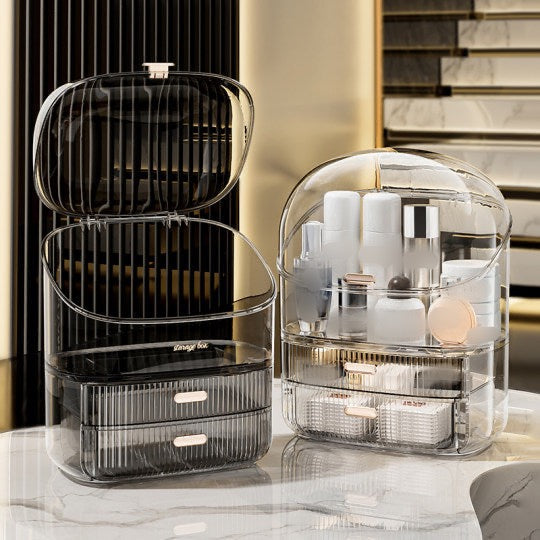 Luxury Acrylic Large Capacity Cosmetics Makeup Organizer