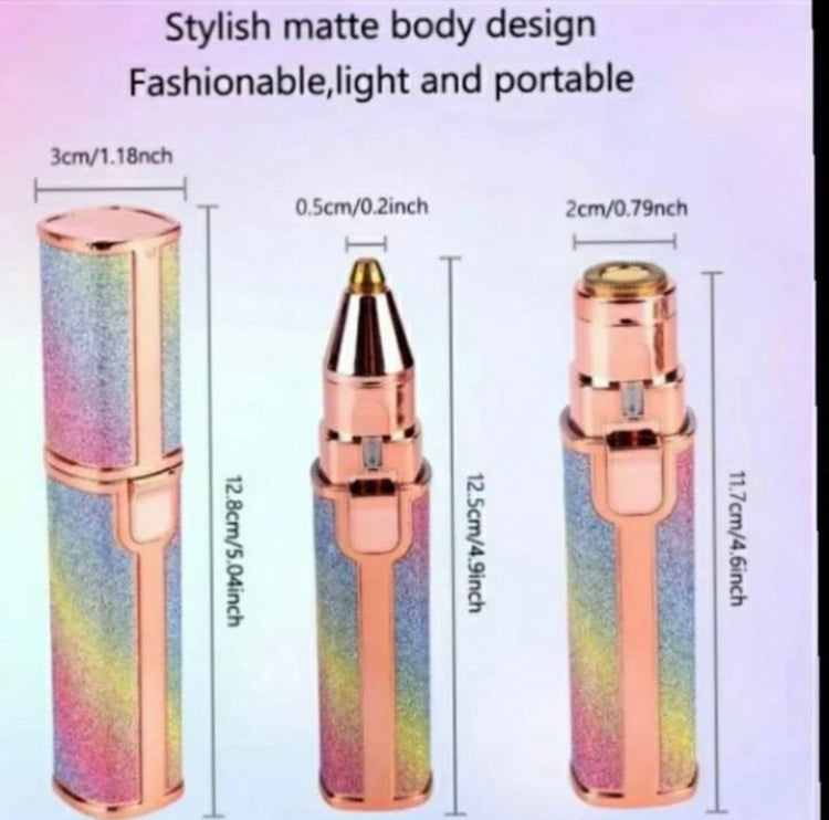 2 in 1 Face & Body Rechargeable Painless Hair Remover