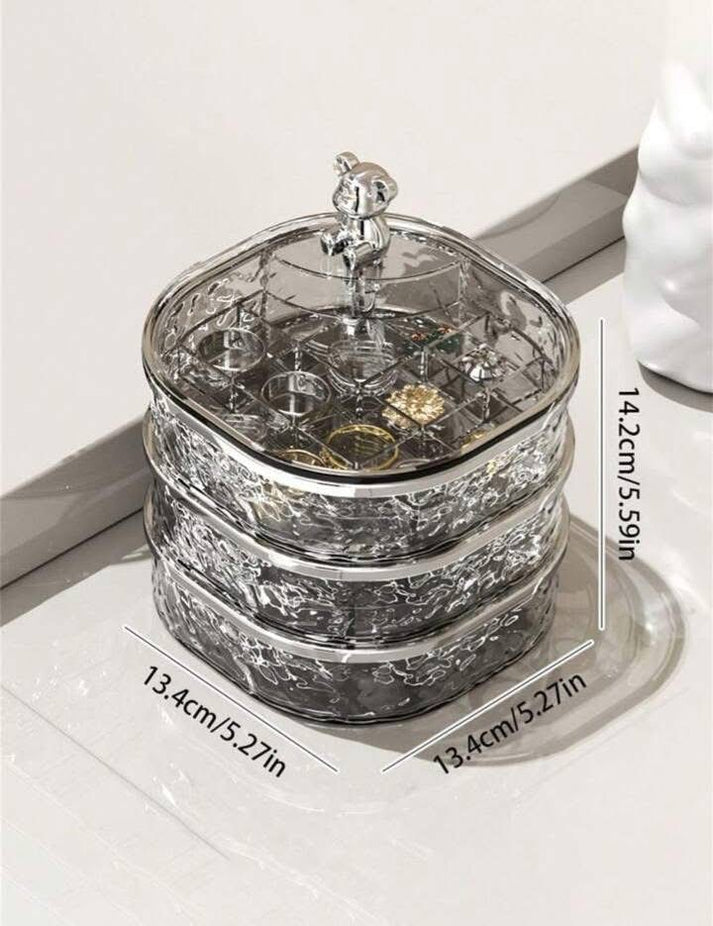 Acrylic Three Layer Jewellery Organizer