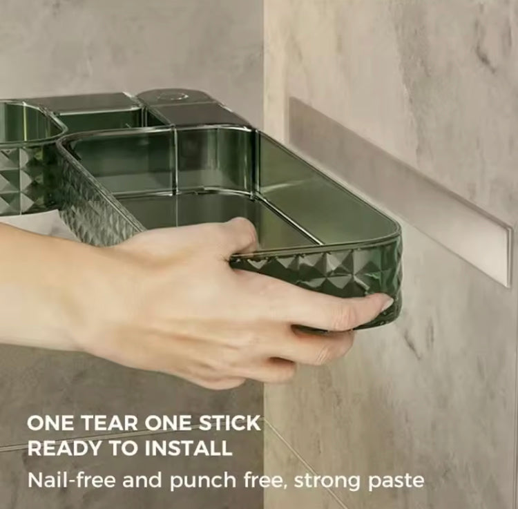 Multifunctional Wall Mounted Rotating Shelf