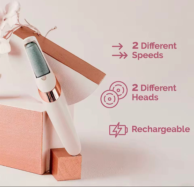 Rechargeable Foot File Remover Pedicure Tool