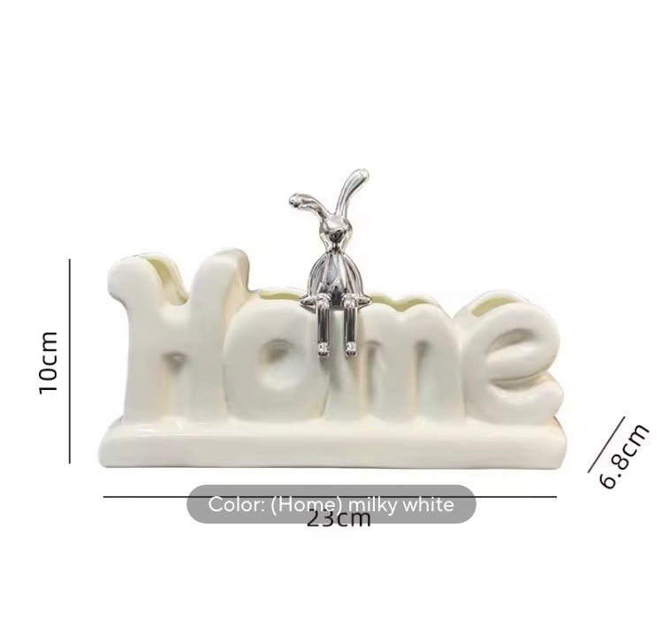 Ceramic Toothbrush & Toothpaste Holder