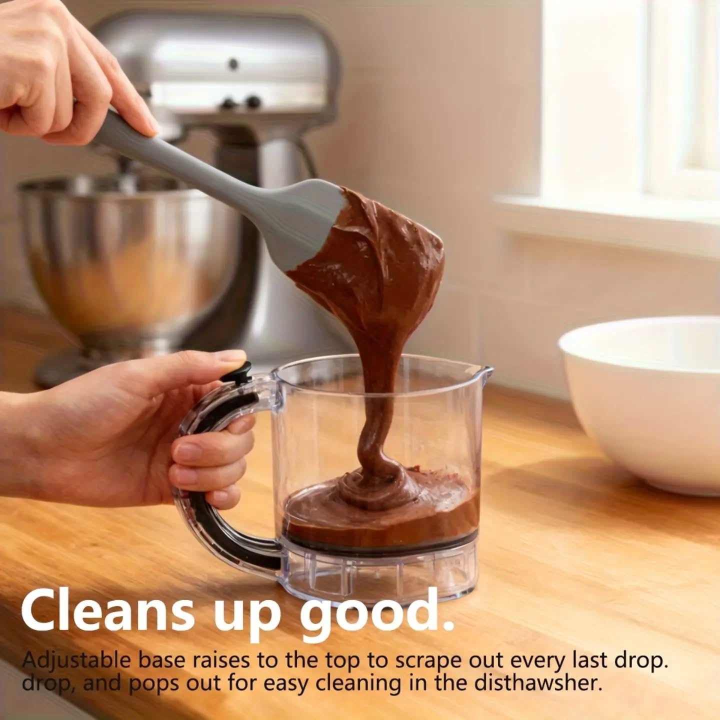 Luxury 4 in 1 Kitchen Measuring Cup Dual Chamber Liquid Separator