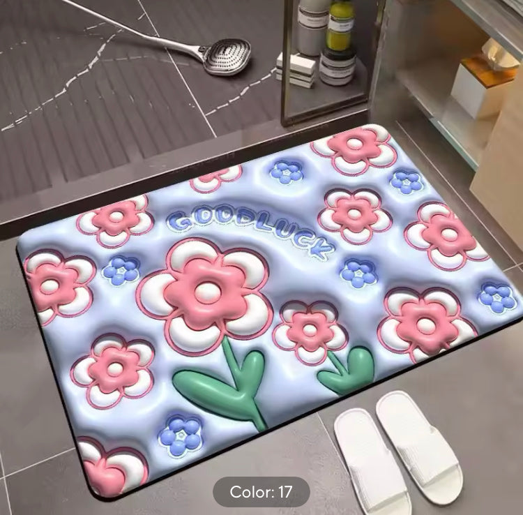3D Magic Quick Drying Non-Slip Mat