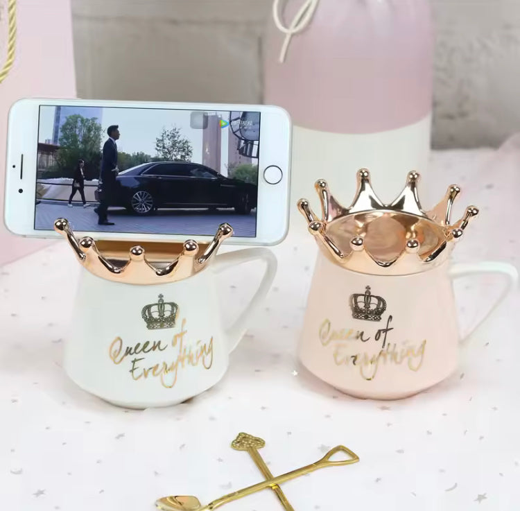 300ml Nordiac Crown Queen of Everything Ceramic Mug