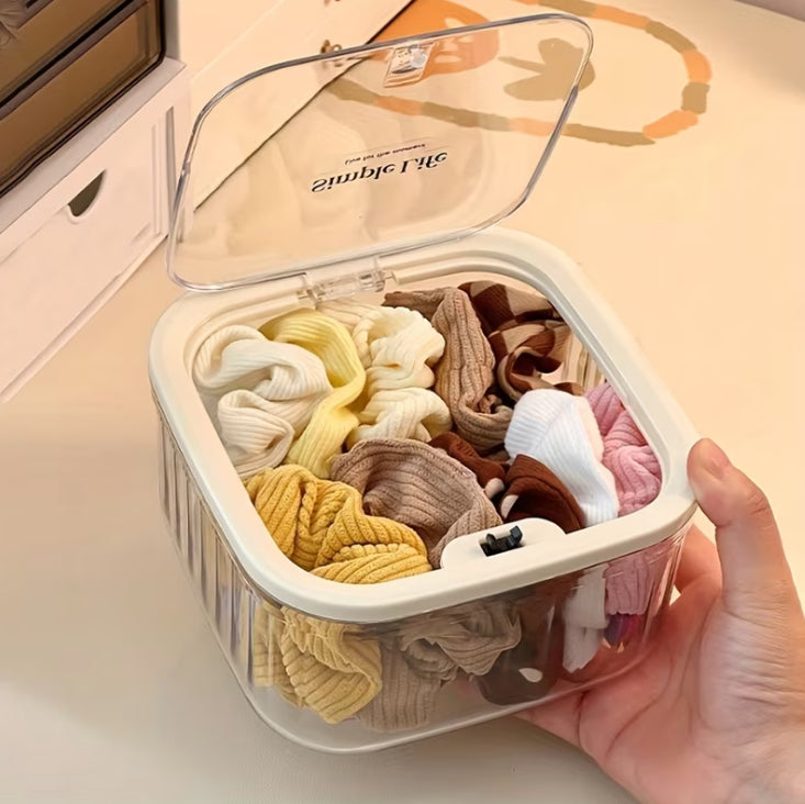 Hair Accessories Dustproof Storage Organizer Box