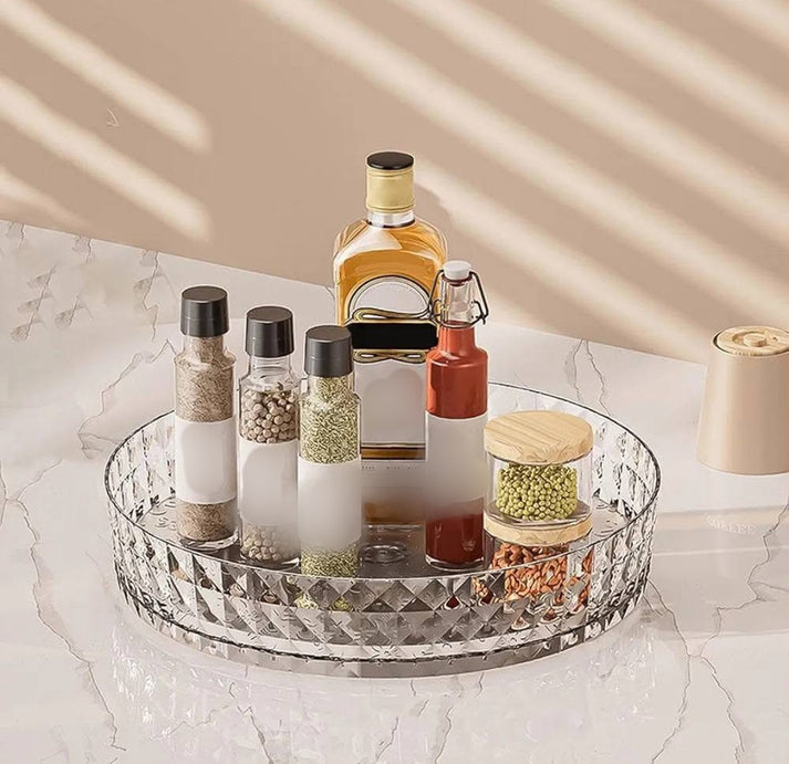 Acrylic Rotating Multipurpose Tray