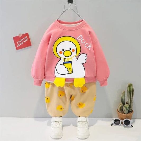 Winter Fleece Sweatshirt with Trouser for Kids