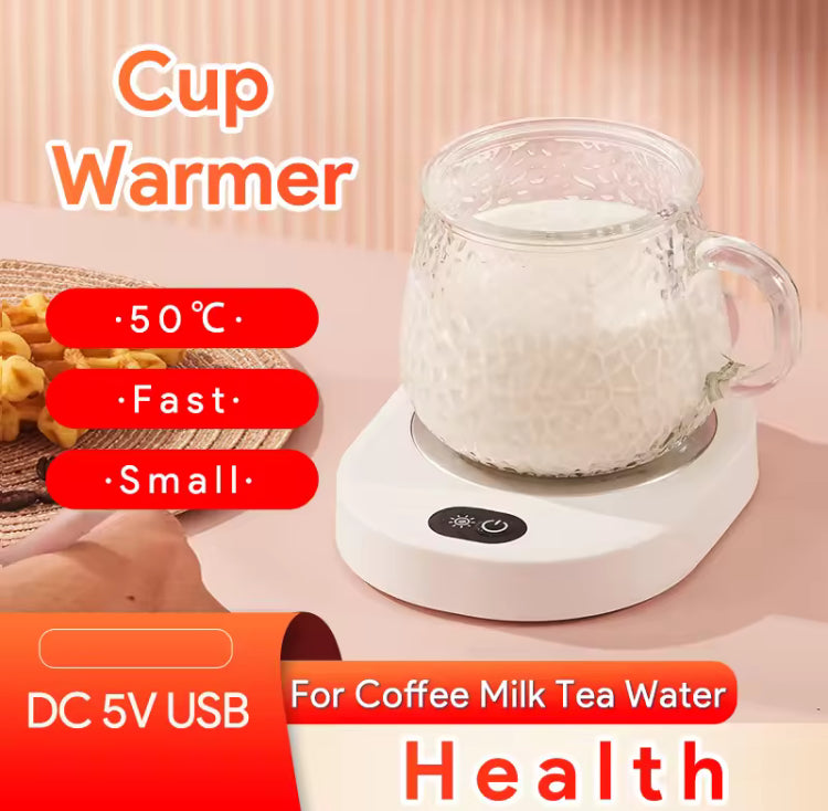 Oval Shape Cup Warmer for Coffee Milk Water Heating Pad