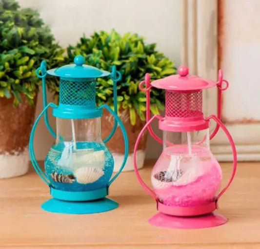 Vintage Candle Holders Modern Portable Iron Glass Home Decor