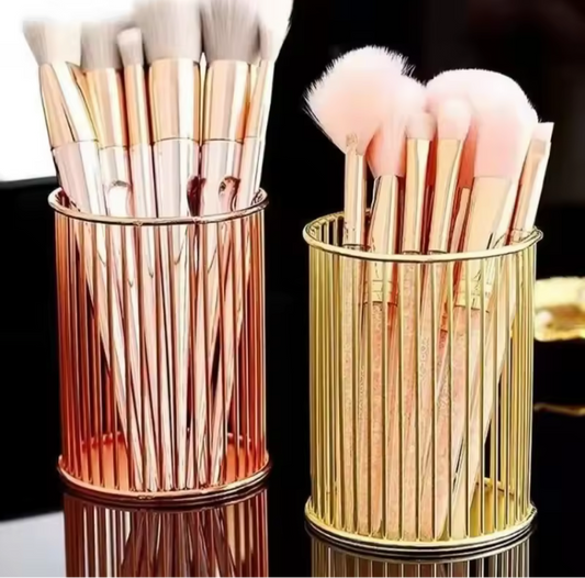 Metal cosmetics Makeup Brushes Holder