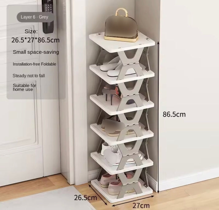 Multilayers Foldable Shoes Rack