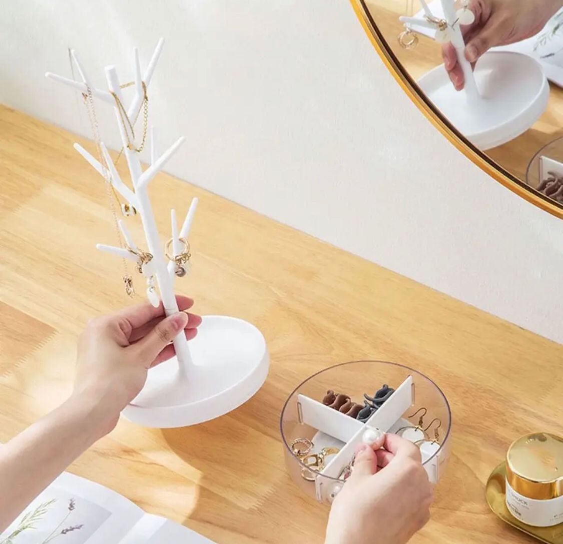 Tree Style Earings Jewellery Organizer