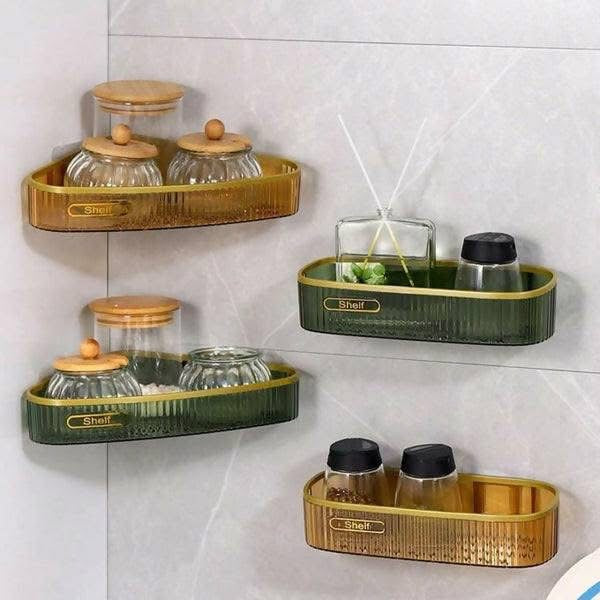 Acrylic Luxury Wall Mounted Shelf / Corner Shelf