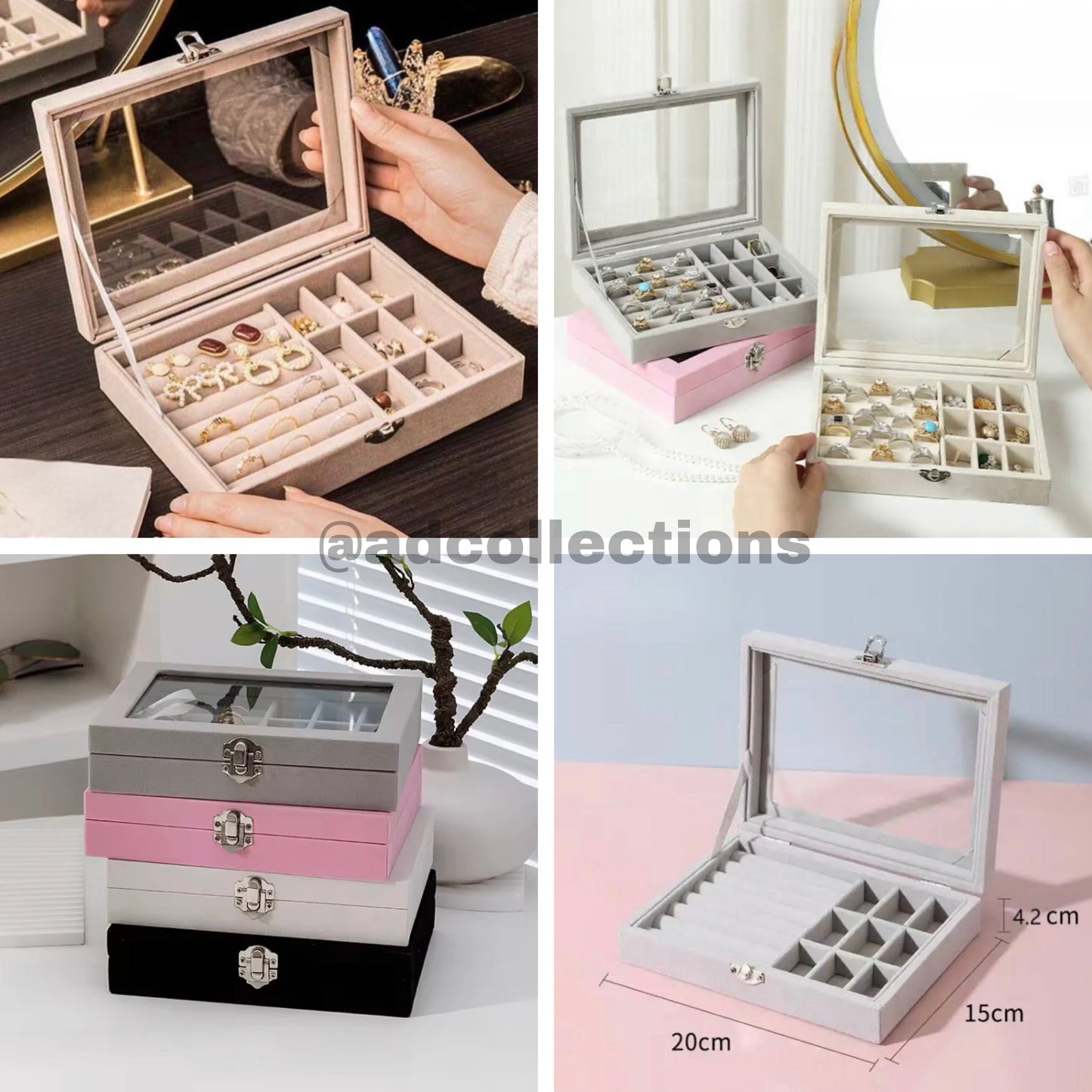 Premium Leather Jewellery Box Organizers