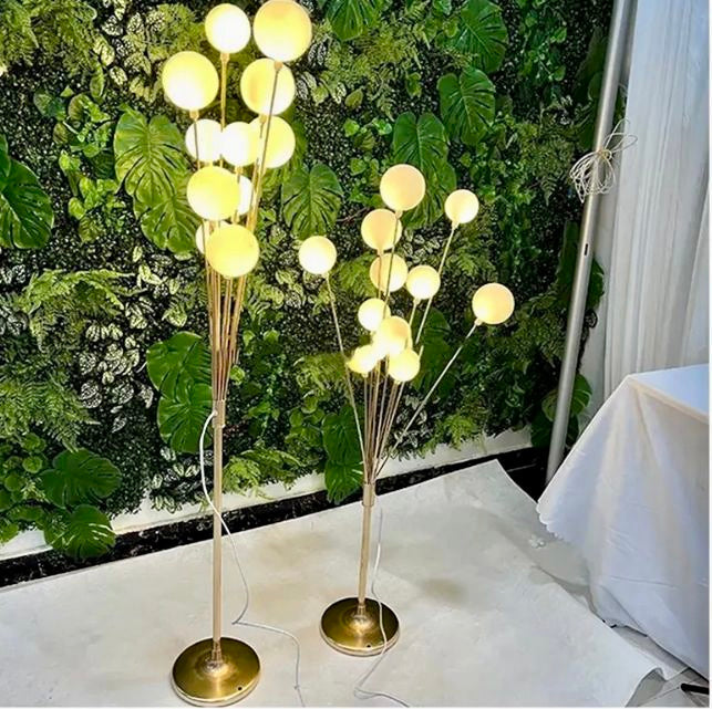 Led Corner Ball Floor Lamp for Home Decoration